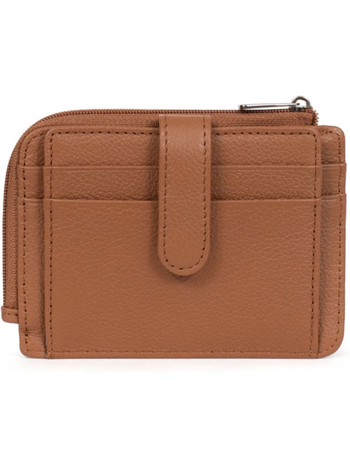 Porta-carte - 1 volet - Pelle CONFORT - Kiabi