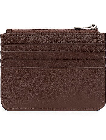 Porta-carte - 1 volet - Pelle CONFORT