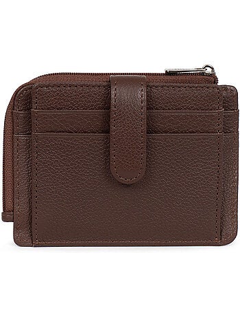 Porta-carte - 1 volet - Pelle CONFORT