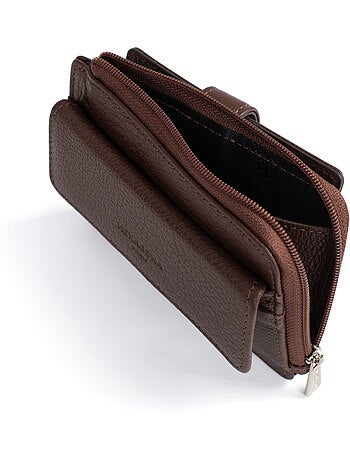 Porta-carte - 1 volet - Pelle CONFORT