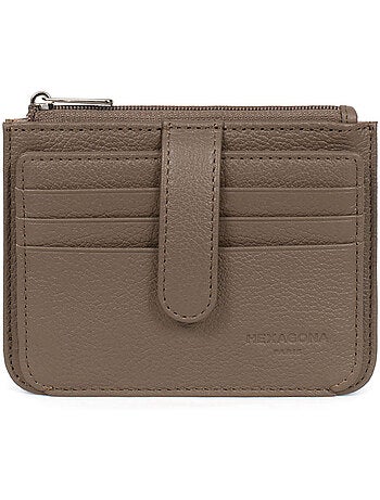 Porta-carte - 1 volet - Pelle CONFORT