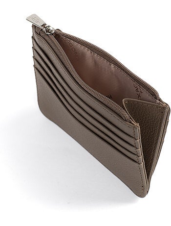 Porta-carte - 1 volet - Pelle CONFORT