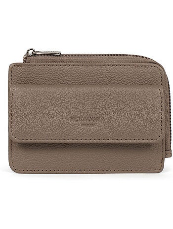 Porta-carte - 1 volet - Pelle CONFORT