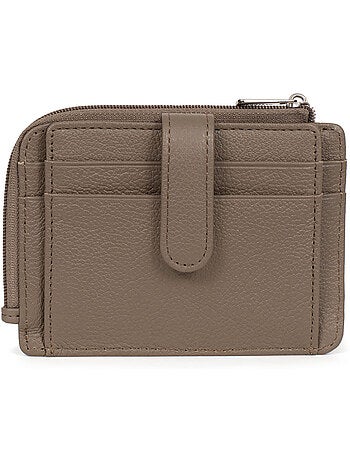 Porta-carte - 1 volet - Pelle CONFORT
