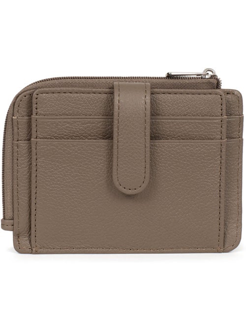 Porta-carte - 1 volet - Pelle CONFORT - Kiabi