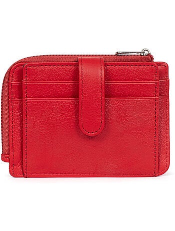 Porta-carte - 1 volet - Pelle CONFORT