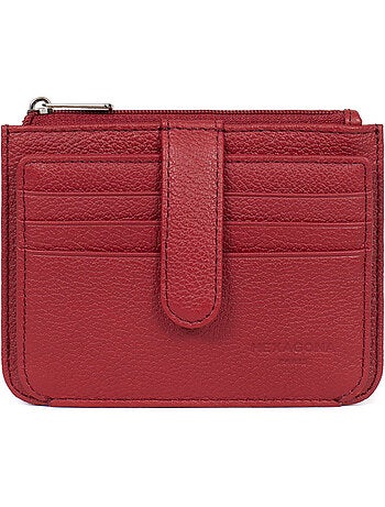 Porta-carte - 1 volet - Pelle CONFORT