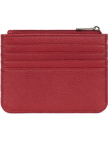 Porta-carte - 1 volet - Pelle CONFORT