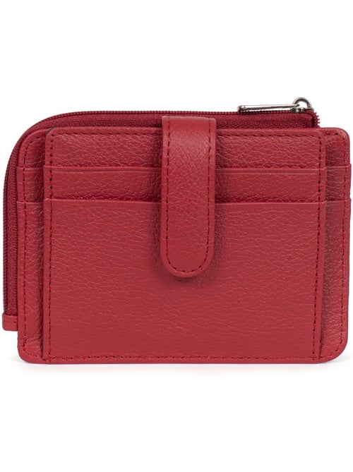 Porta-carte - 1 volet - Pelle CONFORT - Kiabi