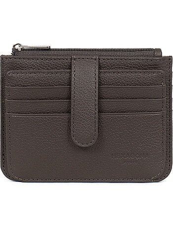 Porta-carte - 1 volet - Pelle CONFORT