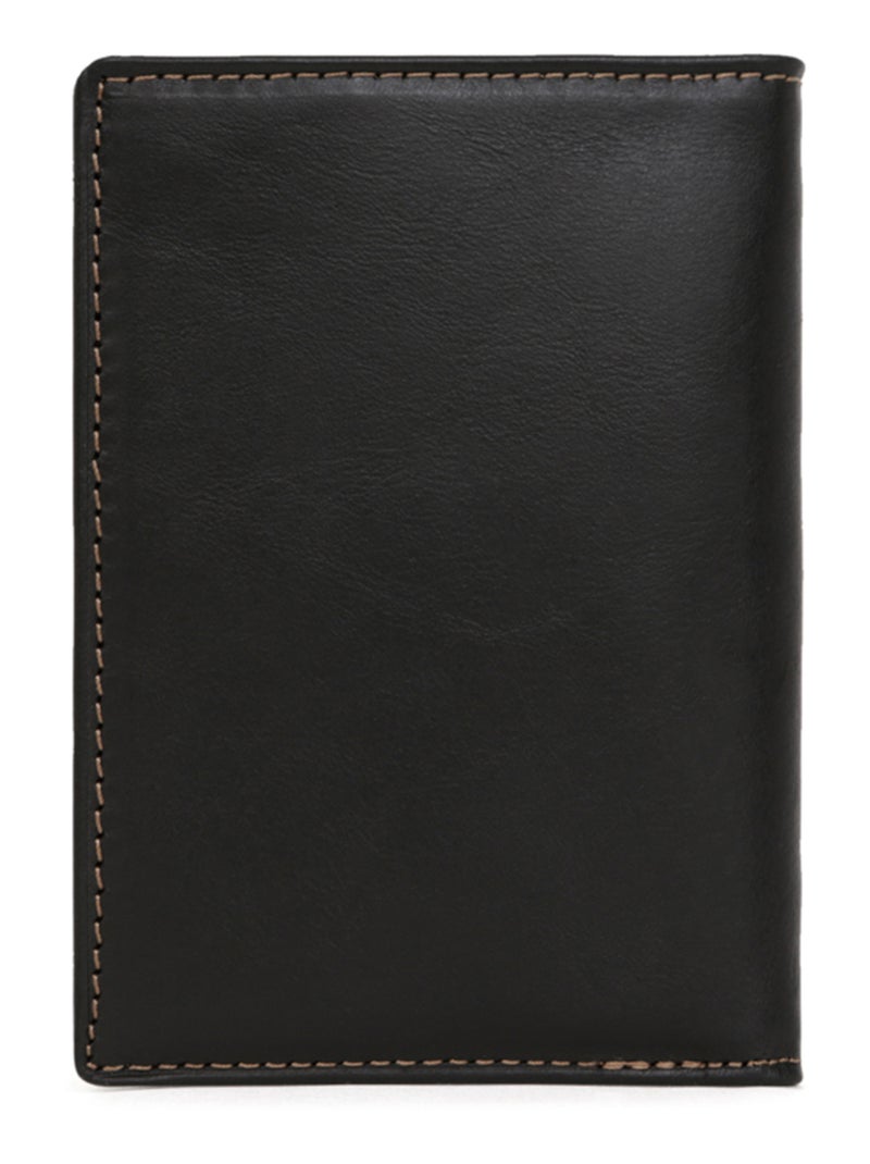 Porta-carte - 1 volet - pelle félin hexagona Nero - Kiabi