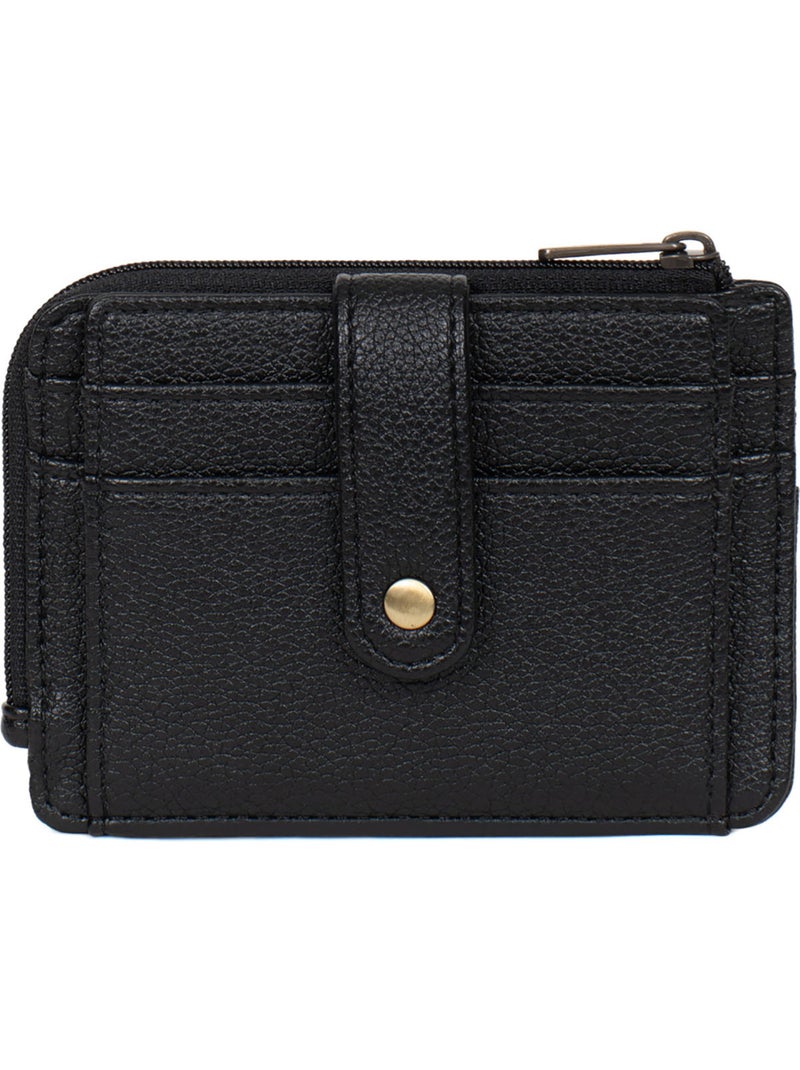 Porta-carte - 1 volet ronda hexagona Nero - Kiabi