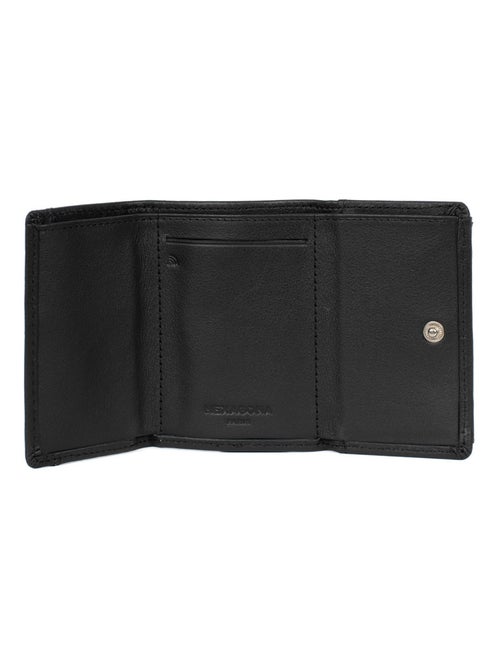 Porta carte - 2 ante - stop rfid - pelle soft hexagona - Kiabi
