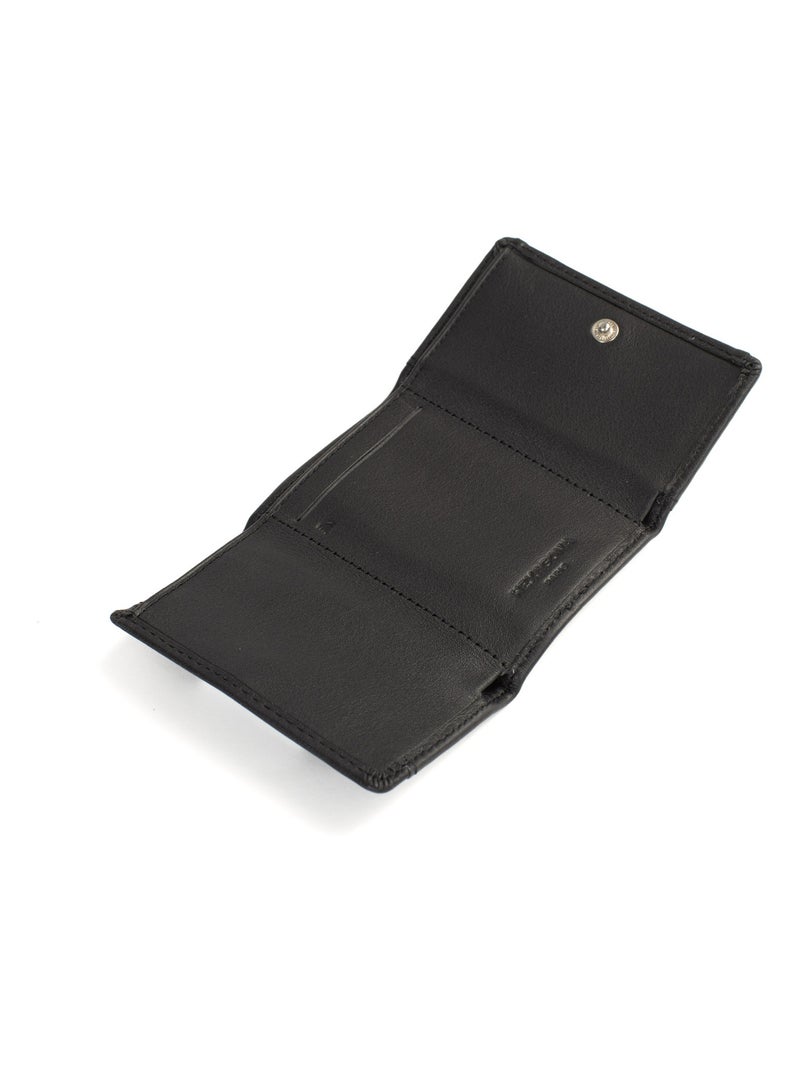 Porta carte - 2 ante - stop rfid - pelle soft hexagona Nero - Kiabi