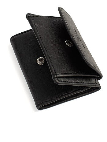 Porta carte - 2 ante - Stop RFID - Pelle SOFT