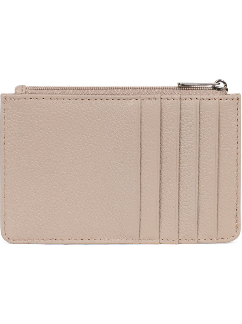 Porta-carte - pelle confort hexagona Beige - Kiabi