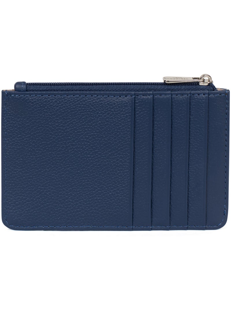 Porta-carte - pelle confort hexagona Blu - Kiabi