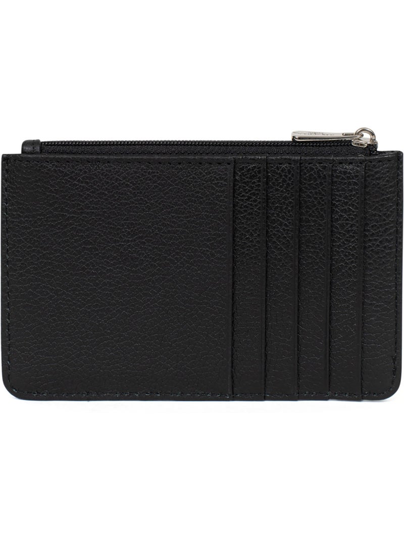 Porta-carte - pelle confort hexagona Nero - Kiabi