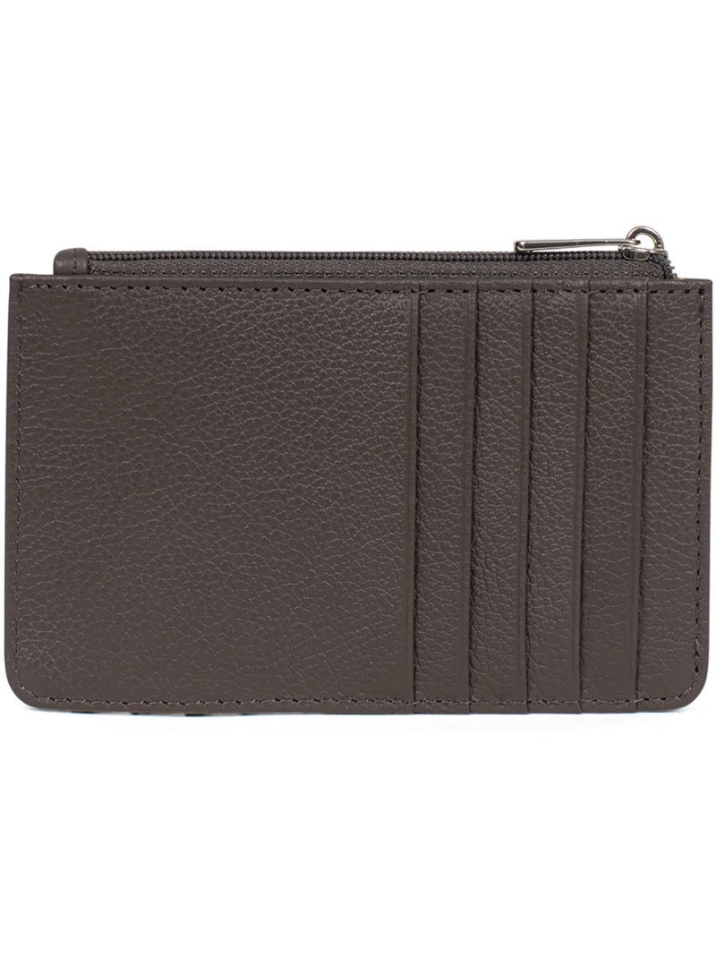 Porta-carte - pelle confort hexagona Tortora - Kiabi