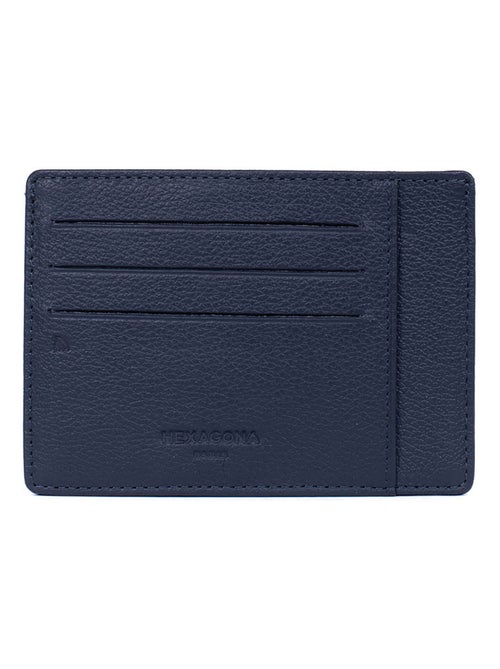 Porta carte - stop rfid - pelle confort hexagona - Kiabi