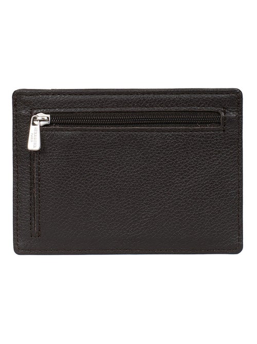 Porta carte - stop rfid - pelle confort hexagona - Kiabi