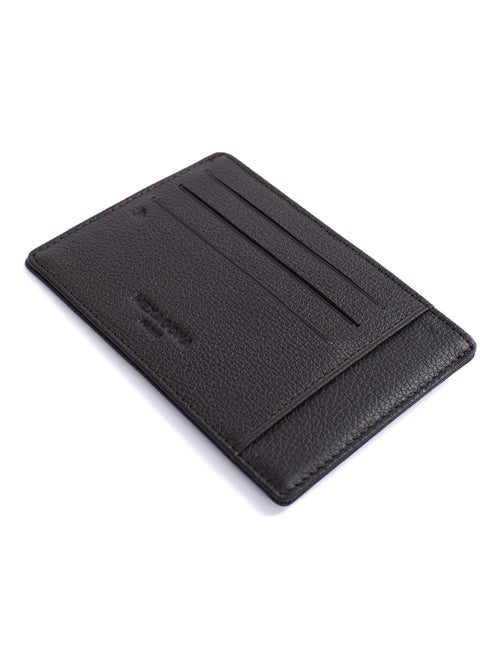 Porta carte - stop rfid - pelle confort hexagona - Kiabi