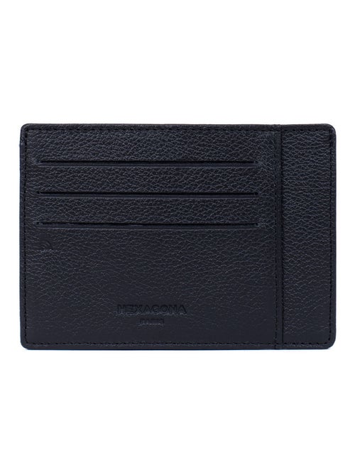 Porta carte - stop rfid - pelle confort hexagona - Kiabi