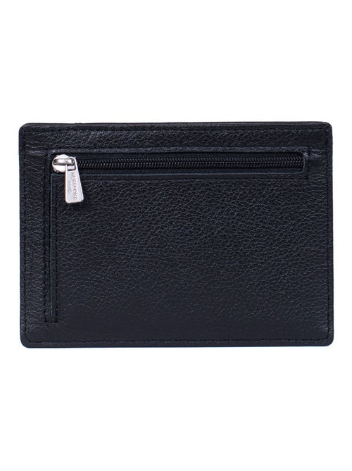 Porta carte - stop rfid - pelle confort hexagona - Kiabi