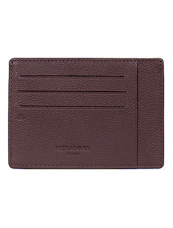 Porta carte - Stop RFID - Pelle CONFORT