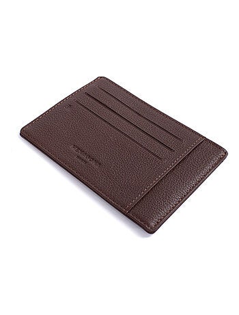 Porta carte - Stop RFID - Pelle CONFORT