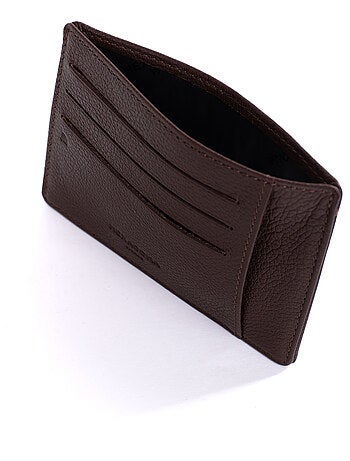 Porta carte - Stop RFID - Pelle CONFORT