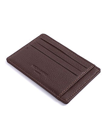 Porta carte - Stop RFID - Pelle CONFORT