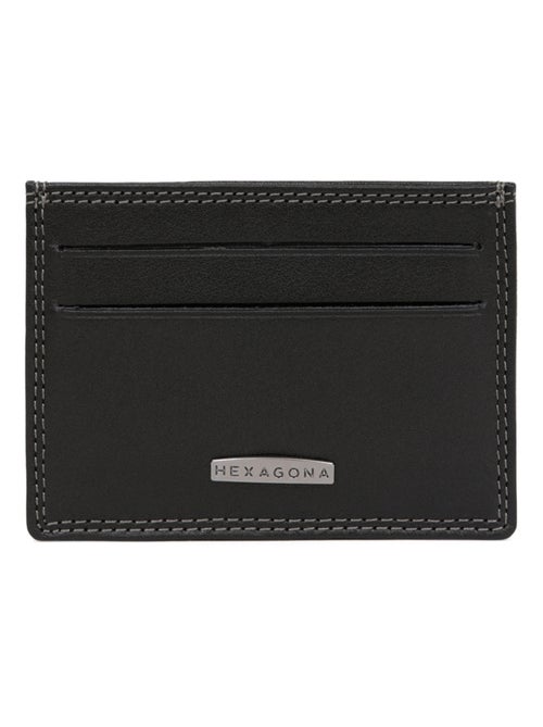 Porta carte - stop rfid - pelle sensation hexagona - Kiabi