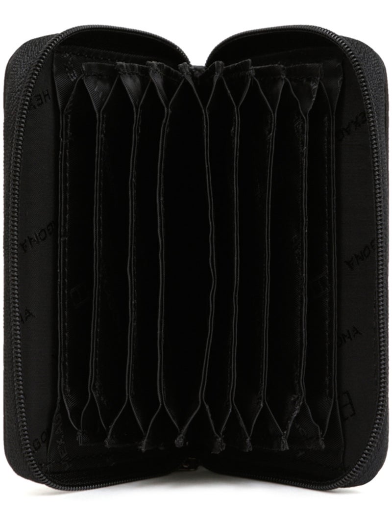 Porta carte - stop rfid - pelle sensation hexagona Nero - Kiabi