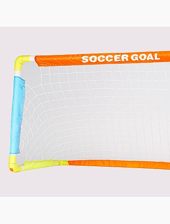 Porta da calcio per bambini con pallone, gonfiatore e picchetti fun area!