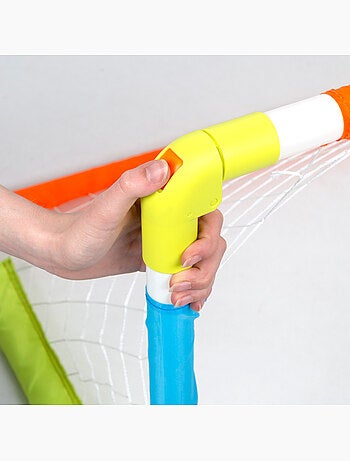 Porta da calcio per bambini con pallone, gonfiatore e picchetti fun area!