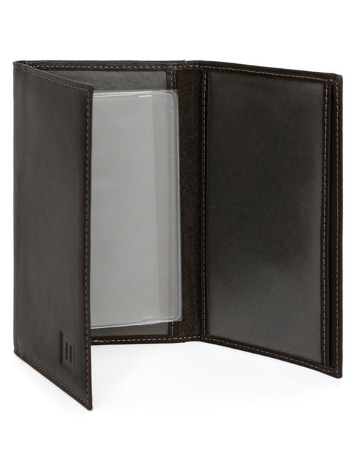 Porta-documenti - 2 ante - pelle félin hexagona - Kiabi