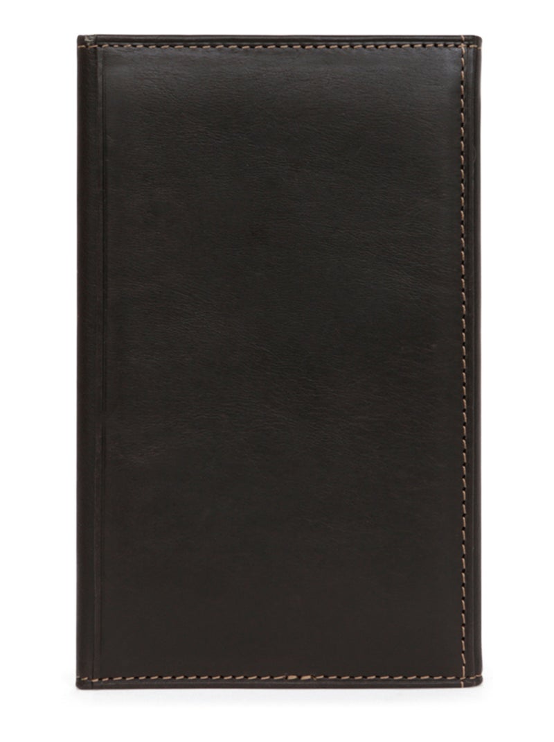 Porta-documenti - 2 ante - pelle félin hexagona Marrone - Kiabi
