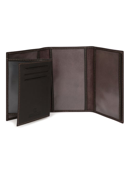 Porta-documenti - 3 ante - Pelle FÉLIN - Kiabi