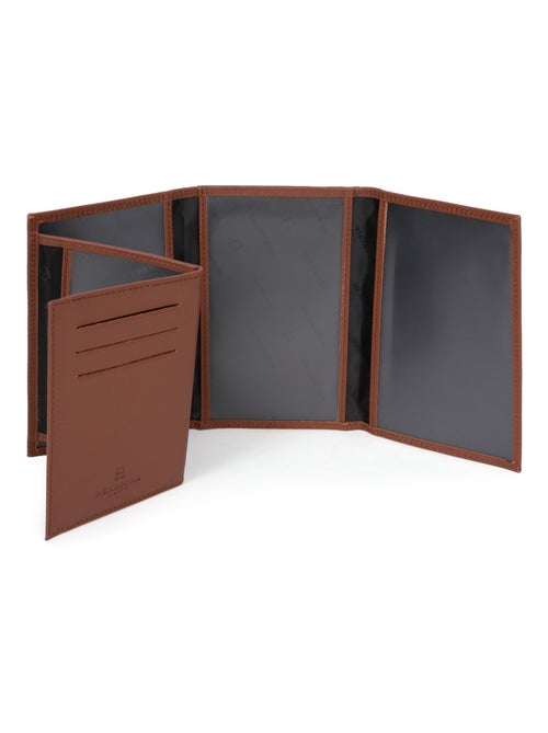 Porta-documenti - 3 ante - Stop RFID - Pelle SENSATION - Kiabi