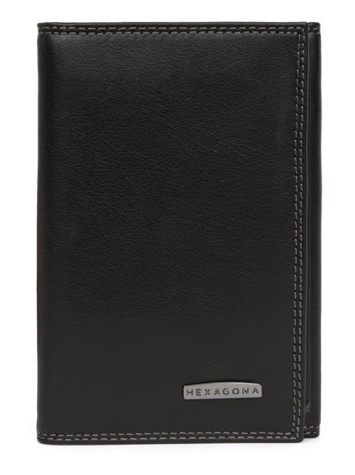 Porta-documenti - 3 ante - Stop RFID - Pelle SENSATION - Kiabi