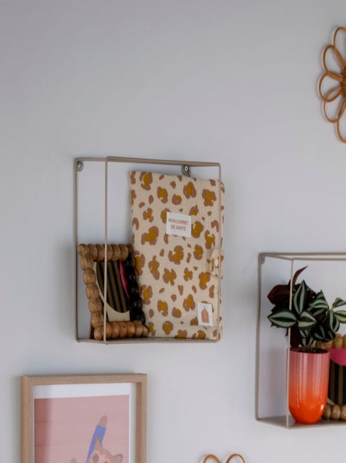 Porta libretto sanitario in garza di cotone con fantasia leopardata per - SAUTHON - Kiabi