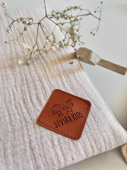 Porta libretto sanitario in garza di cotone | SEVIRA KIDS - Kiabi