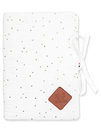 Porta libretto sanitario in garza di cotone | sevira kids | sevira kids