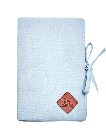 Porta libretto sanitario in garza di cotone | sevira kids | sevira kids