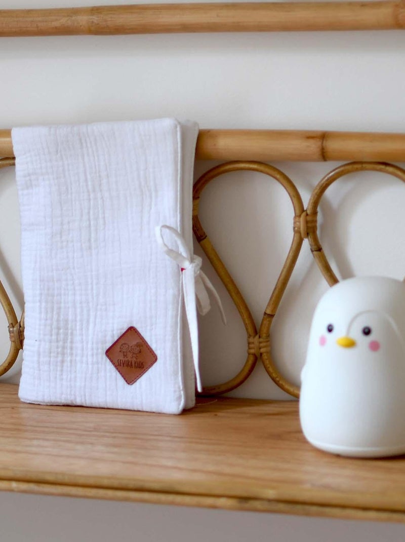 Porta libretto sanitario in garza di cotone | sevira kids | sevira kids Grigio - Kiabi