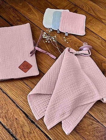 Porta libretto sanitario in garza di cotone | sevira kids | sevira kids