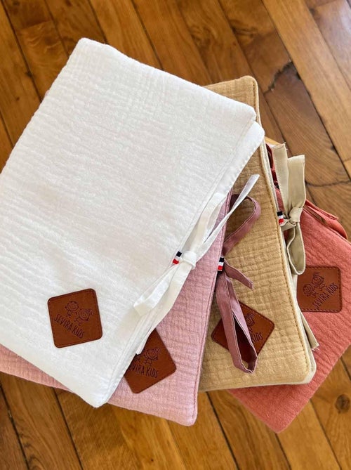 Porta libretto sanitario in garza di cotone | sevira kids | sevira kids - Kiabi