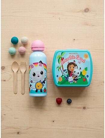 Porta panino e borraccia 400 ml gabby's dollhouse