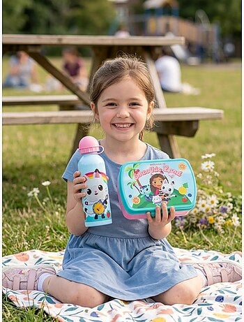 Porta panino e borraccia 400 ml gabby's dollhouse
